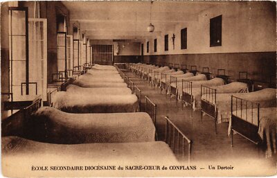 Old postcard Conflans Aeole Secondaire Diocesaine a dormitory (1423596)