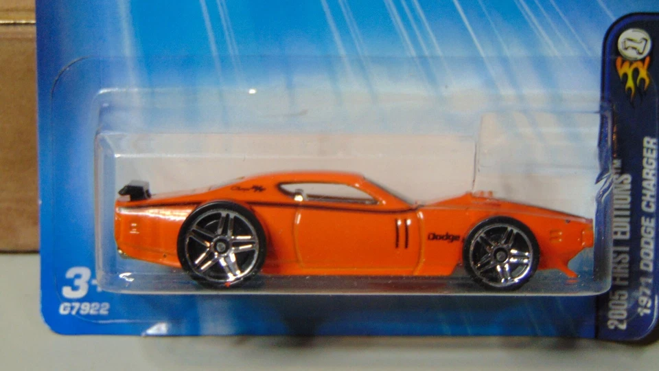 2005 HOT WHEELS FIRST EDITIONS 1971 DODGE CHARGER 2/10 NO 042 - Image 3 of 4
