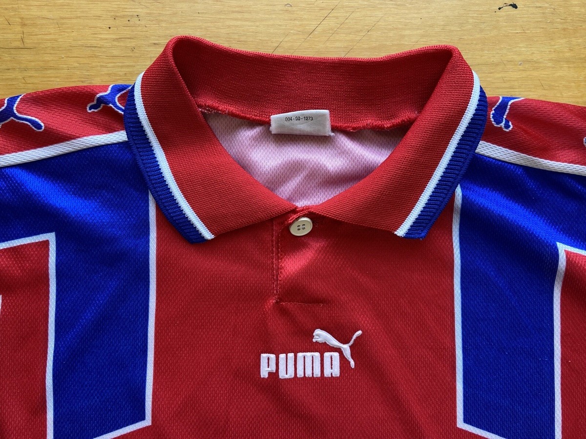 PUMA 2000s FOOTBALL SHIRT SOCCER JERSEY sz L MEN | eBay