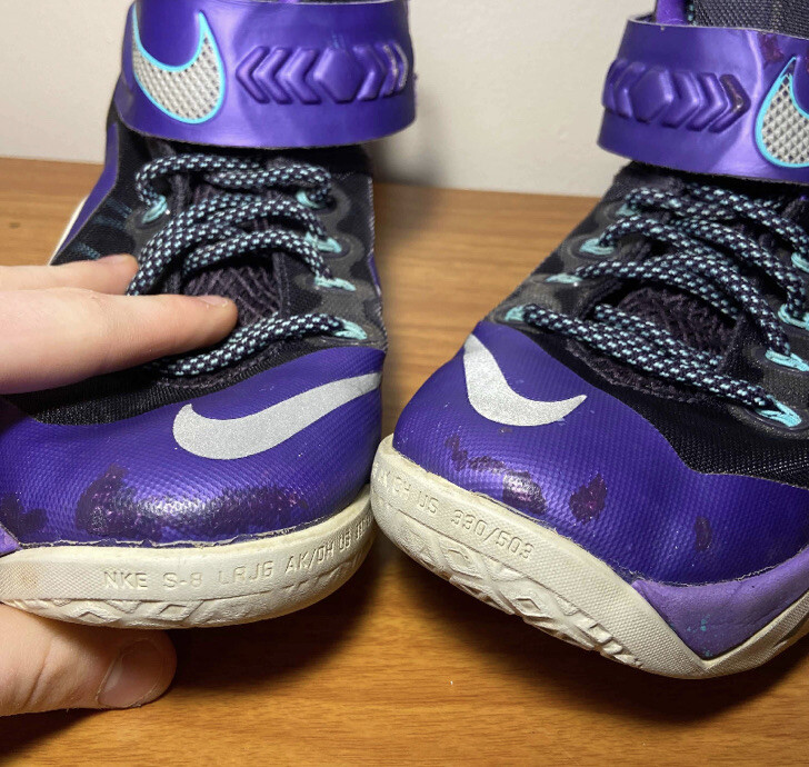 お値下げ！ナイキ　ズームソルジャー8　バスケットシューズ Size 12 - Nike Zoom Soldier 8 Prm Christmas for sale online