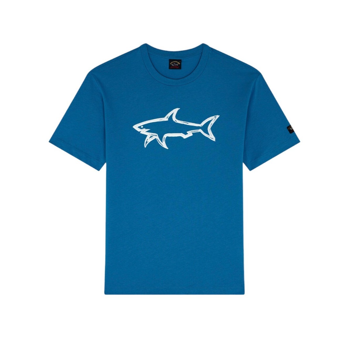 Tシャツ・カットソー PAUL SHARK Men T Shirts 22411073 013 BLUE Paul & Shark Men`s Big Shark Logo T-Shirt - 22411073 | eBay UK