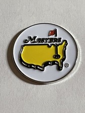  1 Undated Masters Tournament 1" Coin Golf Marker - Augusta National Golf Club