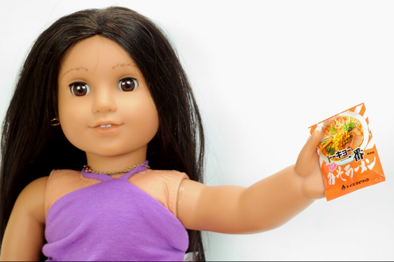 Blind Box American Girl 18" Doll Food Ramen Noodles Food Accessory 1
