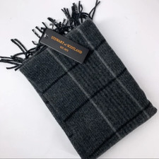 Stewart of Scotland Mens Fringe Scarf NWT