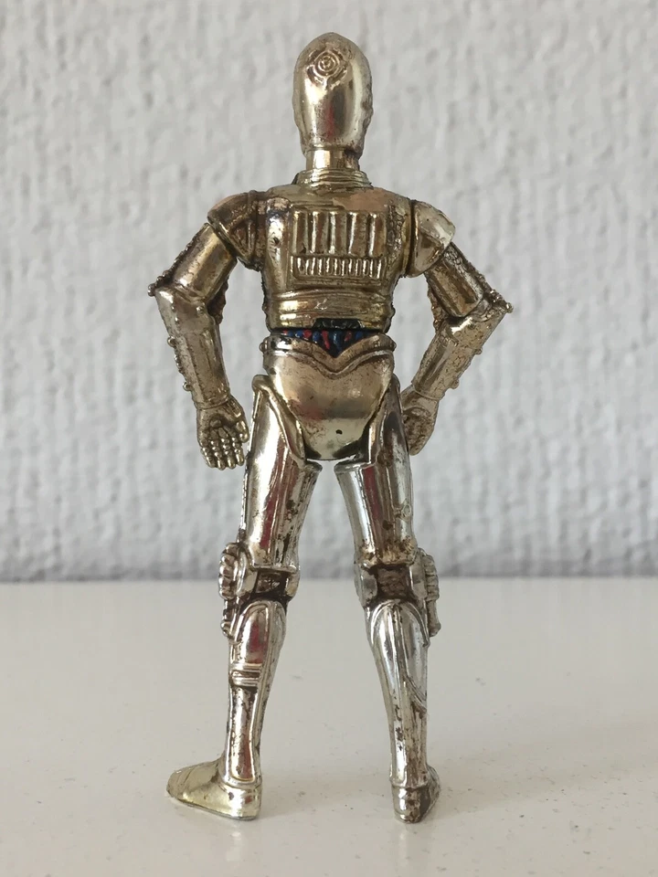C-3PO WITH REMOVABLE ARM - STAR WARS - THE POWER OF THE FORCE- 1999 - ¡NUEVO! - Imagen 2 de 2