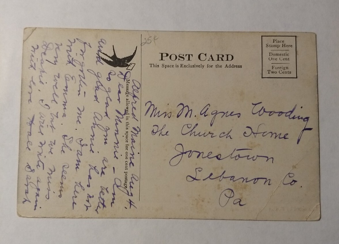 Shapleigh MaineFoot Of Mousam LakeFC Philpot Sanford Postcard Dirt