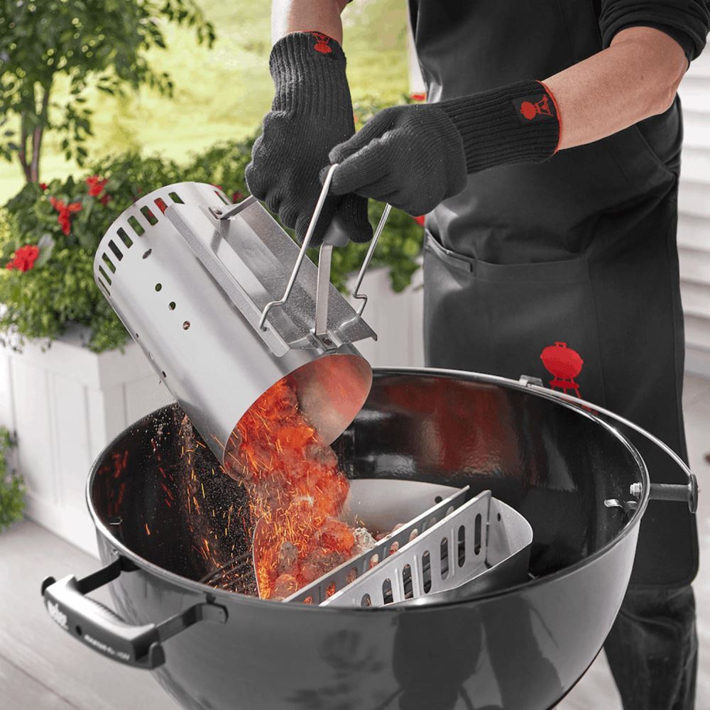 er Rapidfire Chimney Starter Charcoal Grill Compact Starter eBay