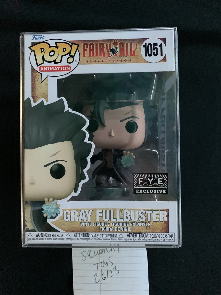 Funko Pop! Animation : Fairy Tail - Gray Fullbuster #1051 FYE Exclusive - Pops Portal