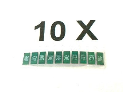 0,002R, R002, 2mOhm, 1%, 50ppm, 3 Watt  2512, ULR3-R002FT2, WELWYN, 10 Stück