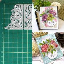 Lace Metal Cutting Dies Scrapbooking Paper Crafts Embossing Stencils Template