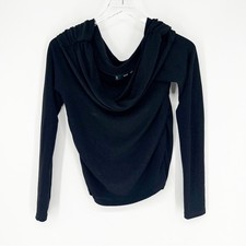 Mango Glitter Off the Shoulder Top XL Black