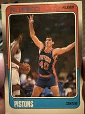 1988-89 Fleer - Bill Laimbeer #42, Pistons