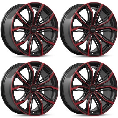4 Rines 18'' Negro de Aleación para Ford Explorer 2005-2025, RTXFB2F 5x114.3 5Bir