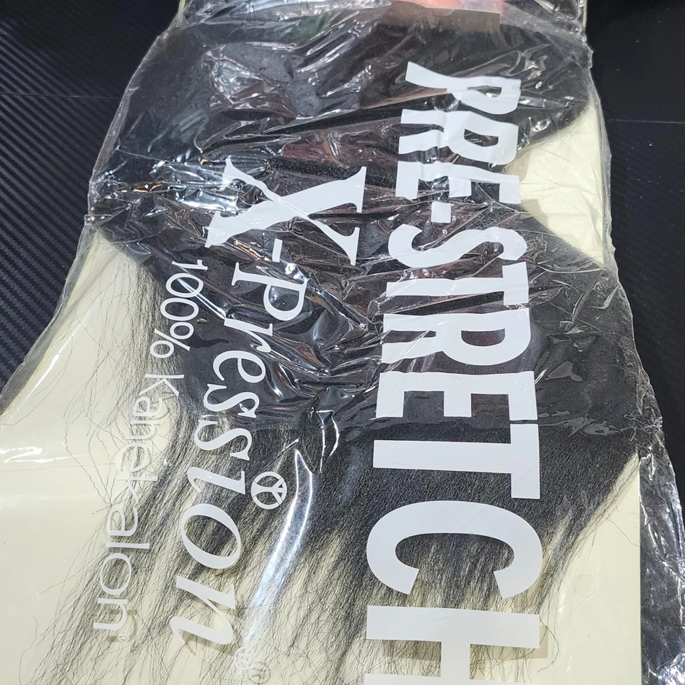 Outre синтетическая предварительно растянутая ультра оплетка - XPRESSION 3 X 52 дюйма цвет 1 черный - Изображение 4 из 4