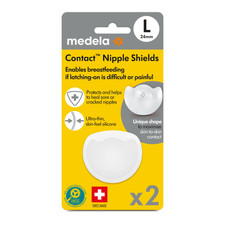 Medela Contact Nipple Shields 2pk - Large (24mm) Hard Case