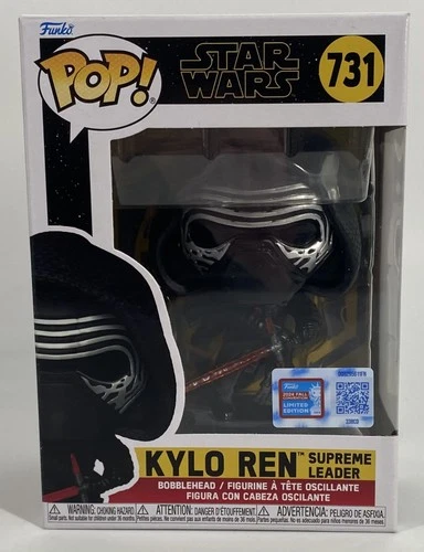 Funko Pop! Star Wars Kylo Ren Supreme Leader #731 NY Comic Con Exclusive Good