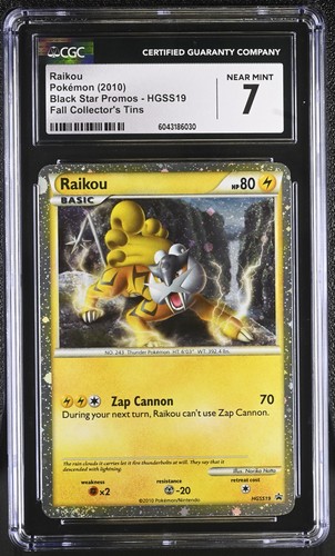 Raikou graded CGC 7 for sale on eBay
