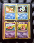 Vintage Pokemon Card Binder Lot w/ Holo Base Set 2 Gyarados - LP-MP (read)