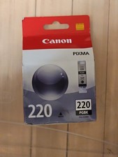 Canon PIXMA Black Ink Tank Cartridge PGBK 220 PGI-220BK New In Box Genuine