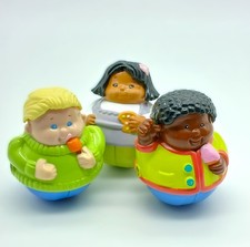 3 X HASBRO / PLAYSKOOL WEEBLES PEOPLE 2000