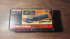 Craftsman 911181 2.4 Volt Cordless Screwdriver Brite Driver Reversible