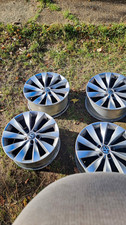 Vw Interlagos Genuine Alloy Wheels X4 Fits Sciroco Or CC.no Tyres