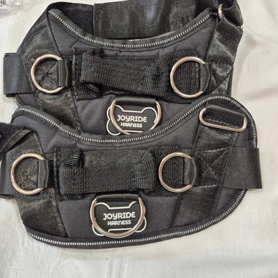 NWOT JOYRIDE HARNESS  NO PULL EZ GRIP SAFETY HANDLE SIDE RING  BLACK SM