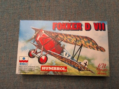 Esci classic series Fokker D VII Modellbausatz 1:72 made in italy
