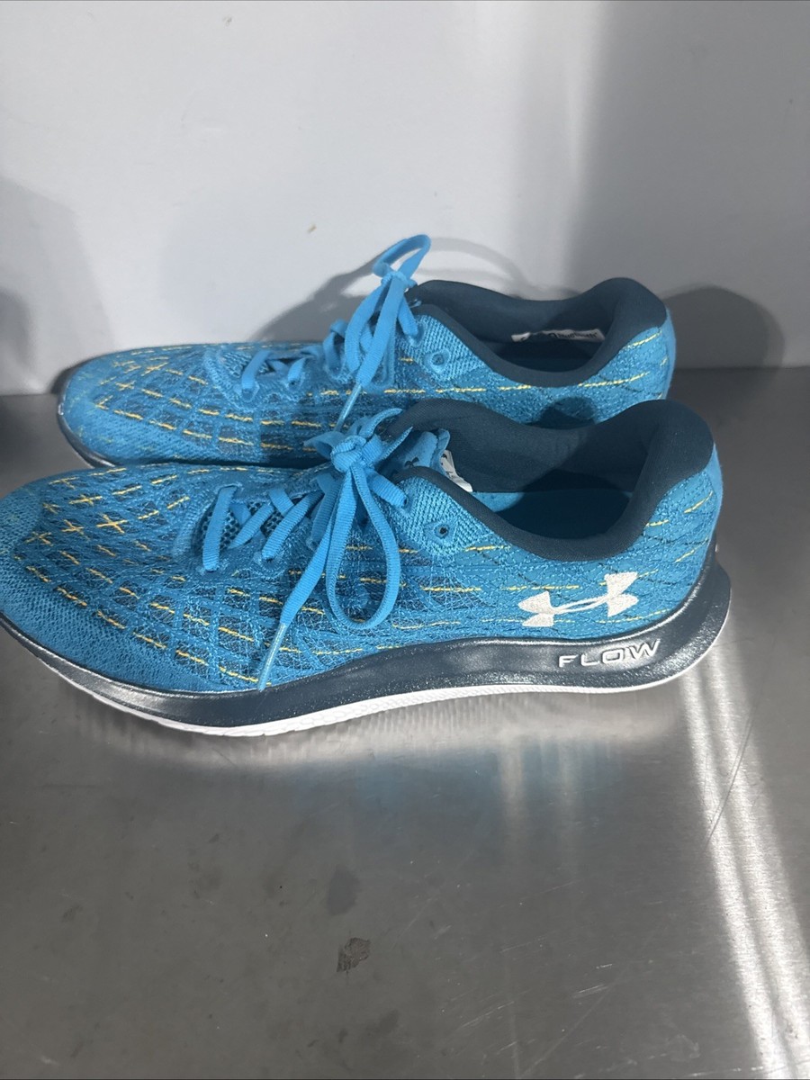 Under Armour Flow Velociti Wind Running Mens Shoes Blue Turquoise Size 10.5 Under Armour MEN main image 3