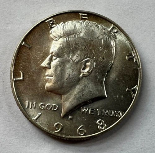 Uncirculated 1968 P 40% Silver Kennedy Half Dollar