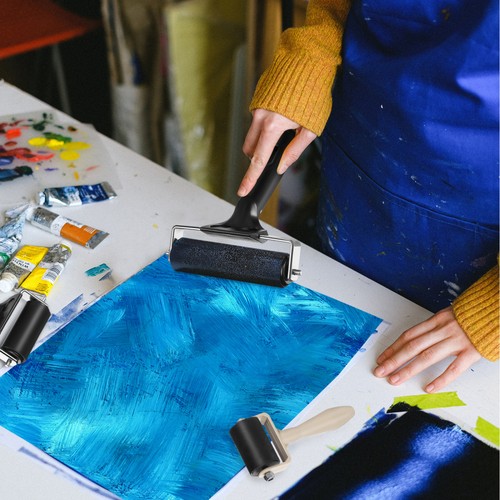 1 Set Printmaking Ink Painting Block Stamping Rubber - Picture 4 of 12
