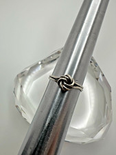 Vintage Sterling Silver Knot Ring Size 8 JB22