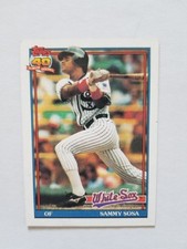 1991 Topps Sammy Sosa #414 Chicago White Sox