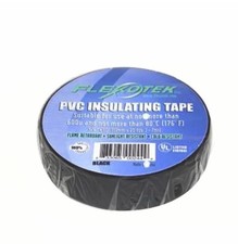 Fits For PVC Insulation Electrical Tape 3/4 in x 60FT Black BRAND NEW SEALED  