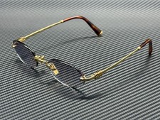 MIU MIU MU A54S 5AK04O Gold Grey Gradient Women's 51 mm Sunglasses