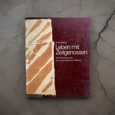 Contemporary Art Collection Catalog ~ Leben mit Zeitgenossen ~ Billeter 1980 HC