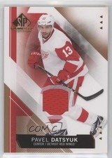 2015-16 SP Game-Used Copper Jersey Pavel Datsyuk #82 HOF xp6