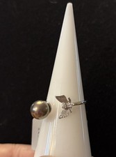 Real Akoya Pearl Sterling Ring