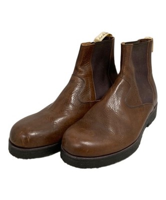 foot the coacher (Foot the Coacher) Side Gore Boots/ Brown/ Size: Not specified