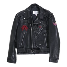 Vintage 1990 Guns N Roses Leather Jacket Size: Unreadable