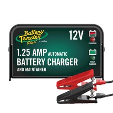Battery Tender Plus 12V 1.25 AMP Car  Motorcycle Charger and Black