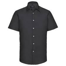 Image of Russell Collection Mens Oxford Easy-Care Tailored Shirt  RW7736