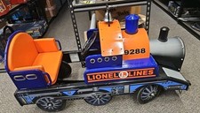 Classic Vintage Style Metal Train Pedal Car Full Size Perfect Gift. Lionel Train