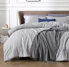 Bedsure Queen Comforter Set - Grey Soft Bedding for All Seasons BRAND NEW IN BOX