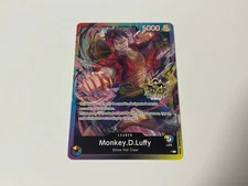 One Piece TCG - Monkey D. Luffy Leader - P - 3rd Anniversary Stamped Promo