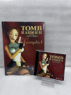 Tomb Raider II- Starring Lara Croft PC Spiel Eidos 1997 Lösungsbuch Seald  