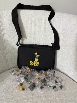 Disney Pin Trading Starter Kit Bundle 20 Pins Lanyard NEW PLUTO Pin Bag