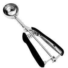 Professional Cookie Scoop 30ml, Size 40, Stainless Steel, Non Slip Grip
