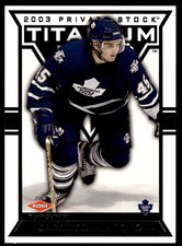 2002-03 PACIFIC PRIVATE STOCK /1475 Carlo Colaiacovo Toronto Maple Leafs #138