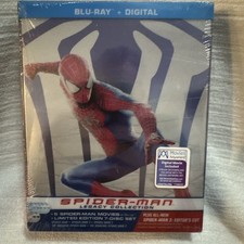 Spider-Man Legacy Collection Steelbook Blu-ray  Digital New Sealed